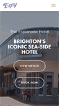 Mobile Screenshot of esplanadehotel.com.au